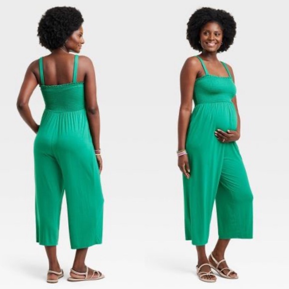 Isabel Maternity by Ingrid & Isabel Pants - ISABEL Jersey Maternity Jumpsuit NWT Size XS